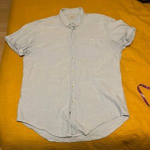 Zara Man XL light blue shirt slim fit